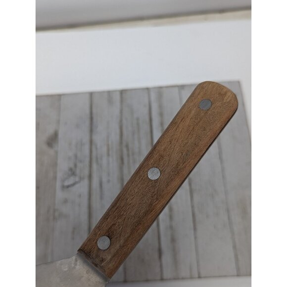 Mundial ZO 4689L Stainless Steel Spatula 15-3/4"L x 4"W Turner Flipper Heavy - Picture 12 of 16